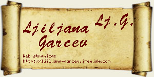 Ljiljana Garčev vizit kartica